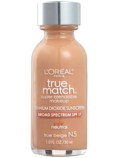 Loreal true match super blendable foundation