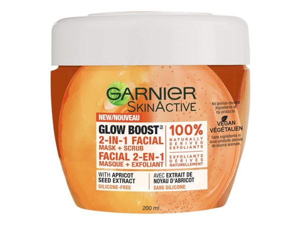 GARNIER GLOW BOOST SCRUB